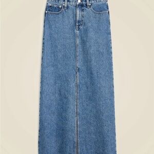 J. Crew Blue Classic Jean skirt.